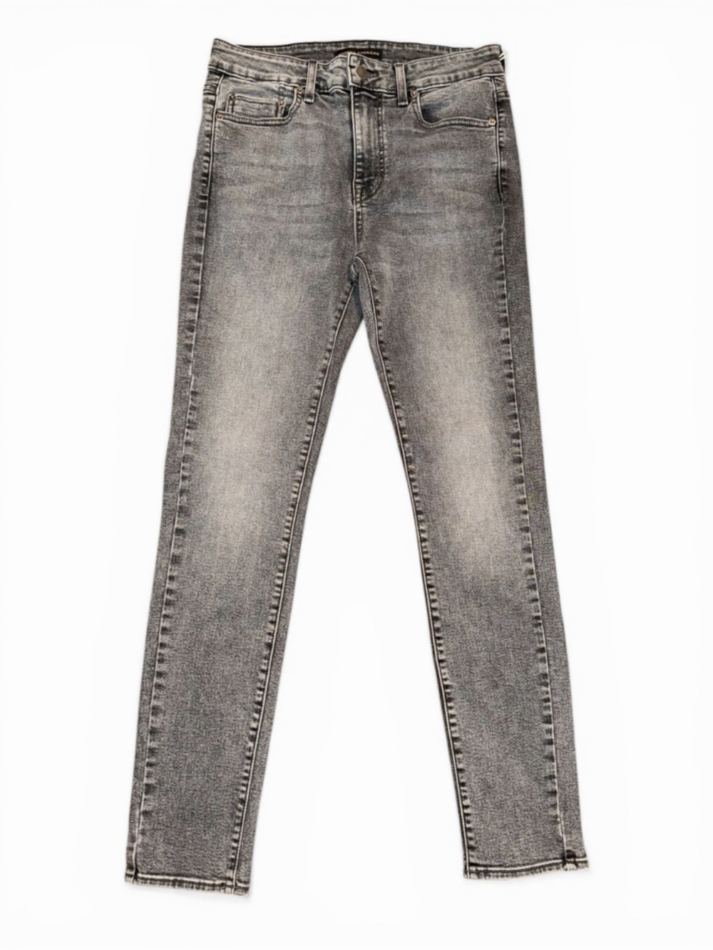 NWT Modern American Slim Fit Jeans Size 32 | Grey Wash Premium Denim | High Rise